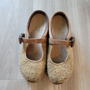 Merrell Ortholite Womens Wool Blend Mary Jane Shoes Size 8.5